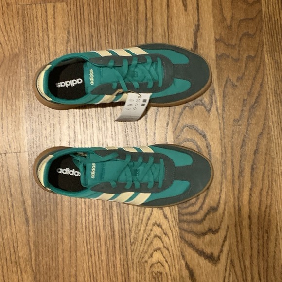 Adidas Barreda Decode Court Green Warm Vanilla Shoes Sneaker Mens Size 10 JP9666 - Picture 7 of 9